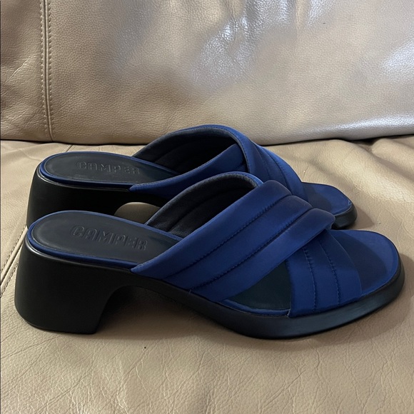 Camper Trisha X-Strap Slip On Sandals - Picture 13 of 13
